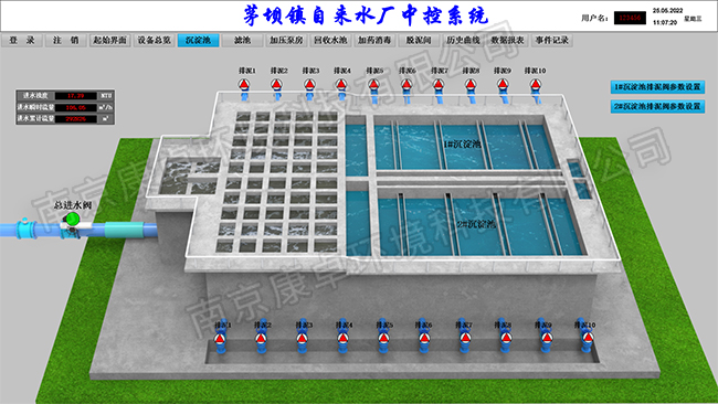 貴州省仁懷市茅壩鎮(zhèn)自來(lái)水廠自動(dòng)化控制系統(tǒng)